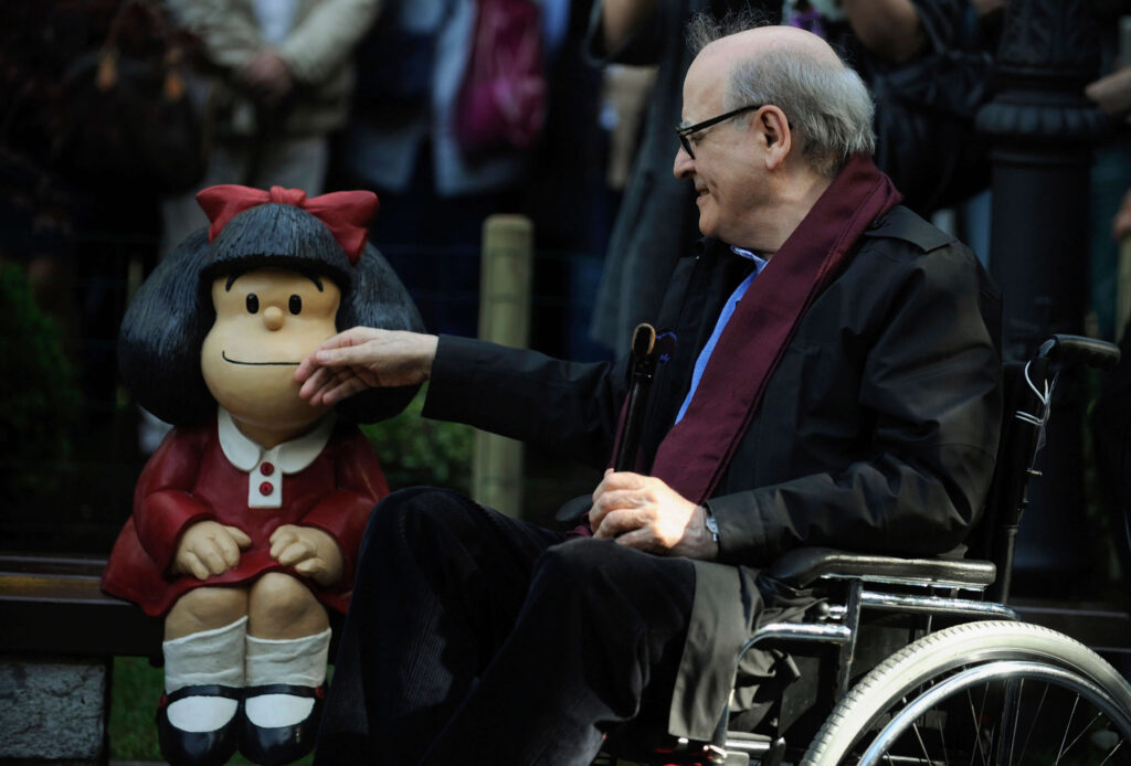 Mafalda, famosa personagem do argentino Quino, levará suas reflexões para série documental