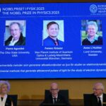 Trio ganha Nobel de Física de 2023 pelo uso da luz para estudar elétrons