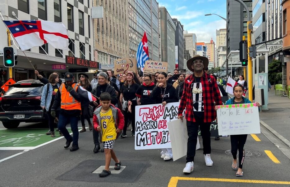 Neozelandeses protestam contra políticas consideradas racistas do governo