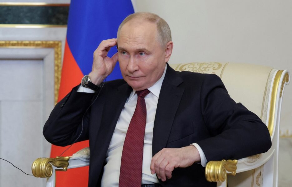Foto do Presidente da Rússia Vladimir Putin