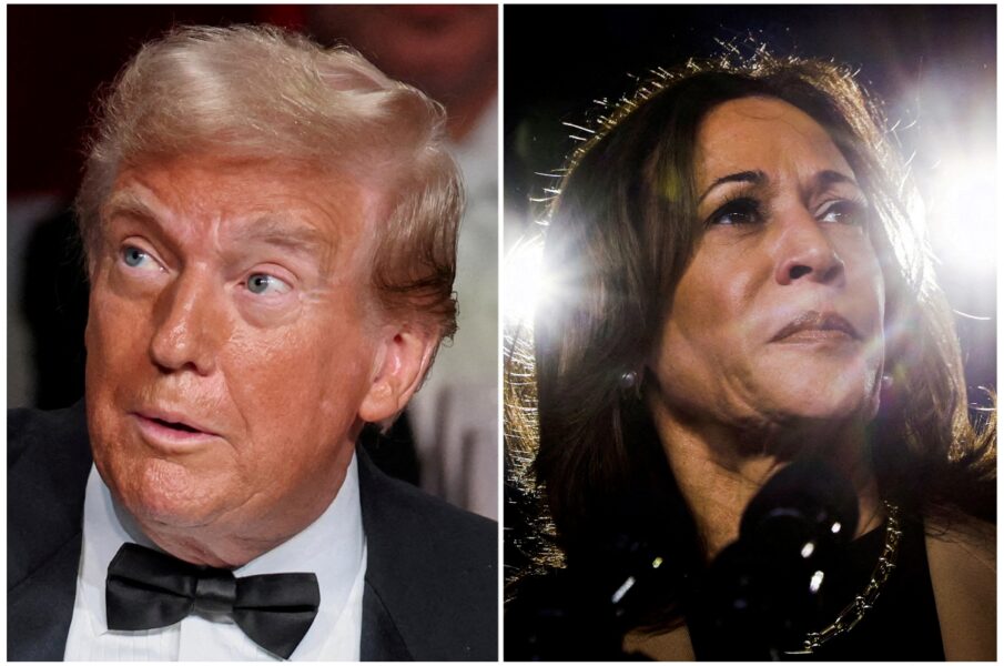 Campanhas de Trump e Kamala