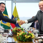 Nossas sociedades estarão sob constante ameaça sem regulação das Big Techs, diz Lula a Noboa