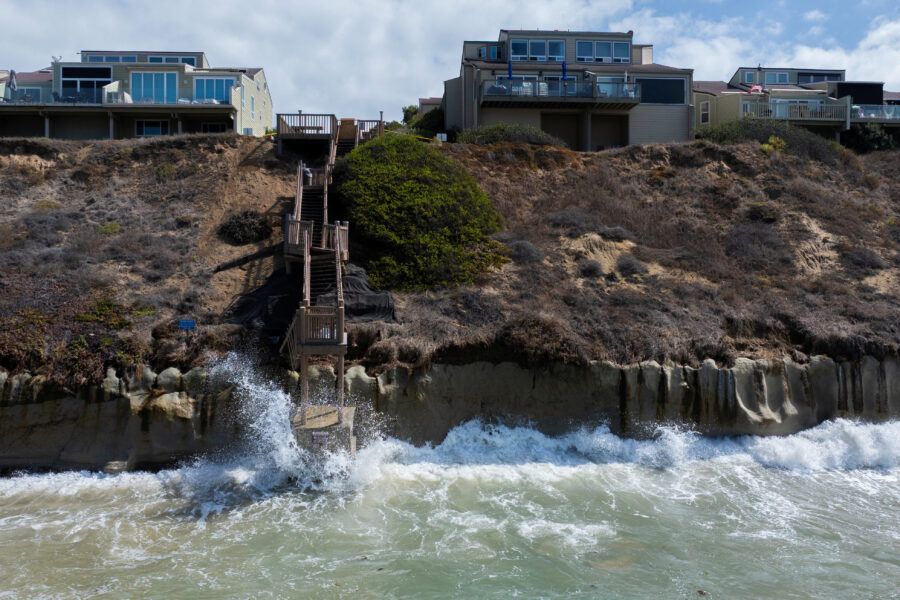 Elevação do nível do mar destrói casas e apaga praias na Califórnia. O pior está por vir?