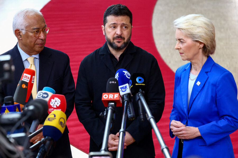 Líderes da UE apoiam Zelenskiy enquanto Trump classifica ataques ucranianos contra Rússia de “vergonha”